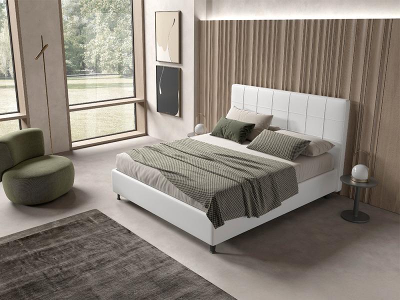 Letto Matrimoniale Contenitore Imbottito 02