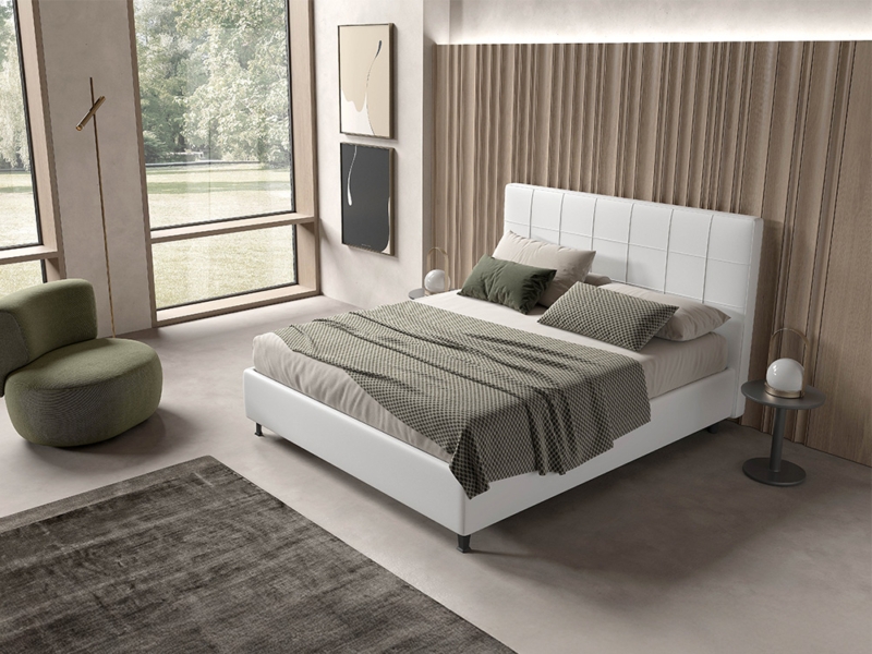Letto Matrimoniale Contenitore Imbottito 02