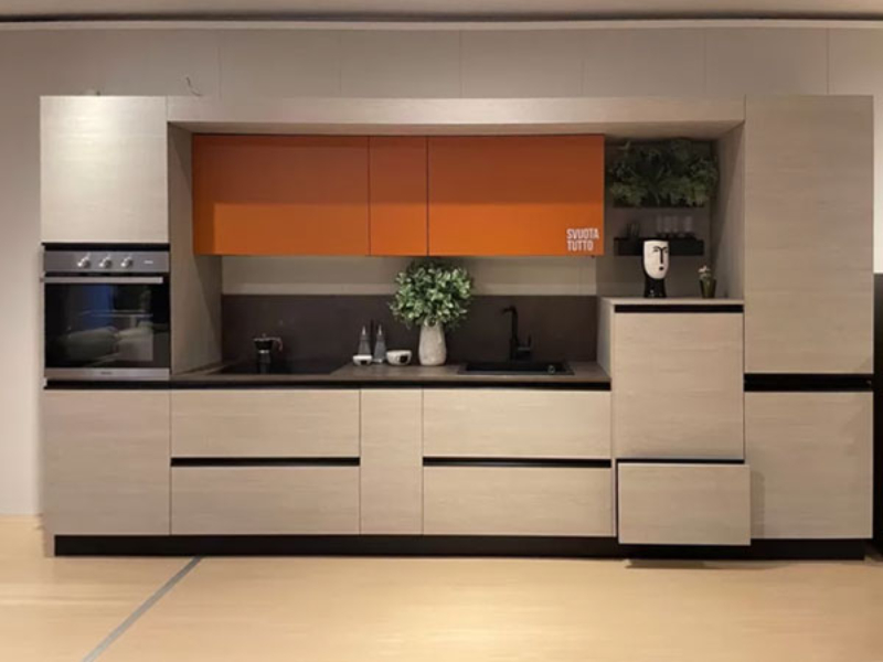 Cucina Lineare Rovere