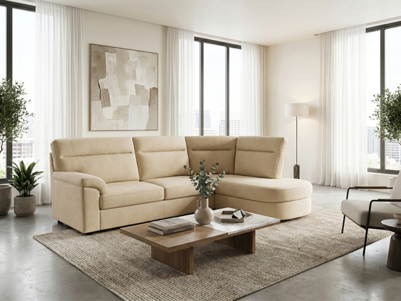 Divano Letto Con Chaise Lounge