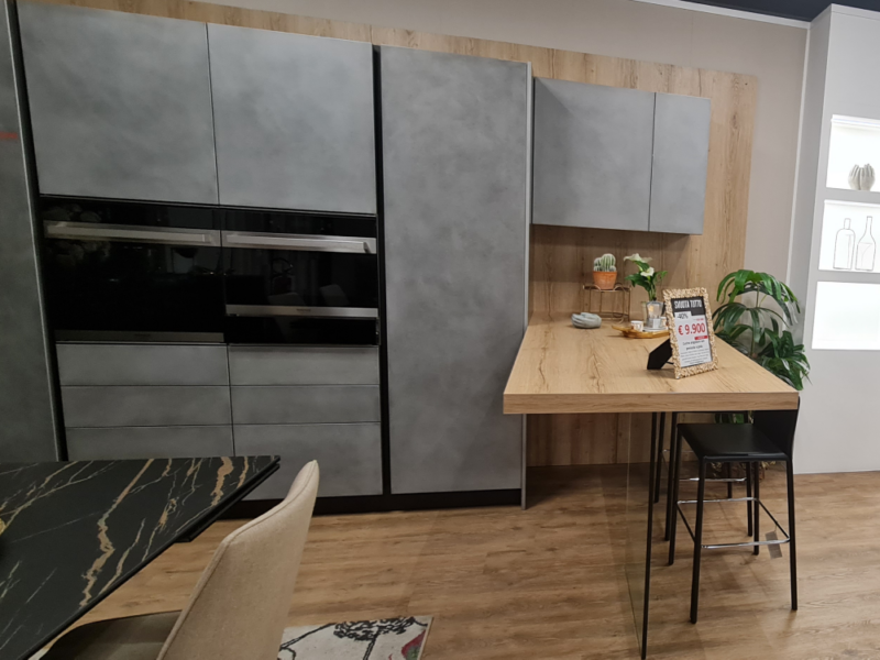 Cucina Angolare Con Penisola E Gola