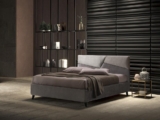 Letto Contenitore con Giroletto Sfoderabile e Piedini 05