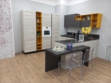 Cucina Angolare Con Penisola