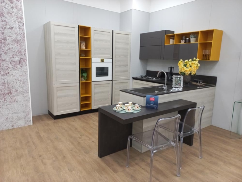 Cucina Angolare Con Penisola