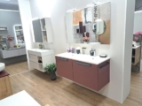 Mobile Bagno Sospeso Rosso Cardinale