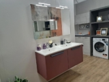 Mobile Bagno Sospeso Rosso Cardinale