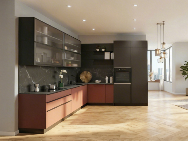 Cucina Angolare Con Boiserie
