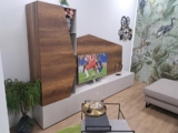 Parete attrezzata con Pannello TV Illuminato
