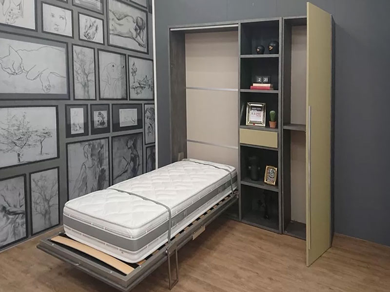 Mobile Salvaspazio con Letto a Scomparsa