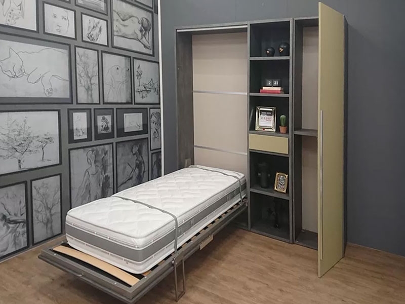 Mobile Salvaspazio con Letto a Scomparsa