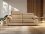 Divano Trasformabile 3 Posti Marco con Recliner