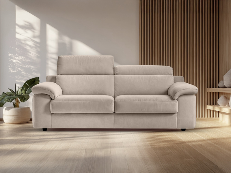 Divano Trasformabile 3 Posti Marco con Recliner