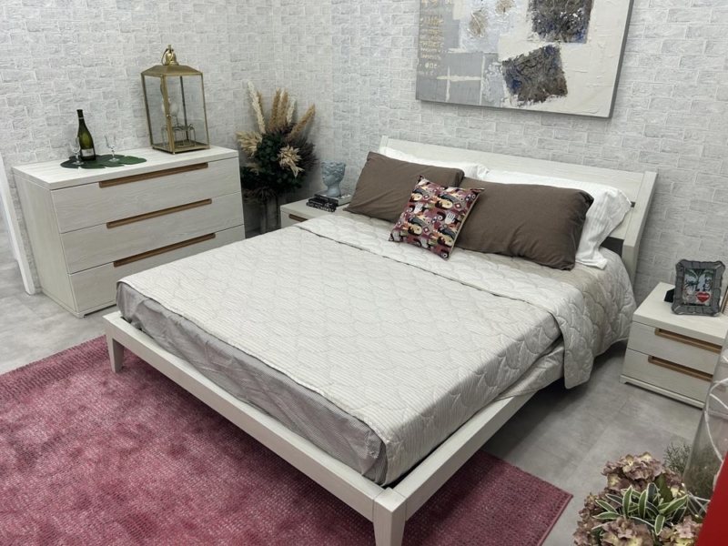Camera da Letto Matrimoniale con Armadio 6 Ante