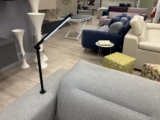 Divano Angolare con Lampada LED Touch