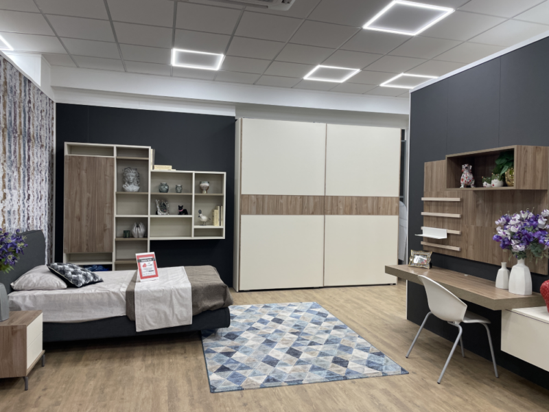 Cameretta Young con Finiture Gold e Desert