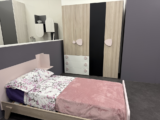 Cameretta Rosa con Letti a Cassettoni e Stick