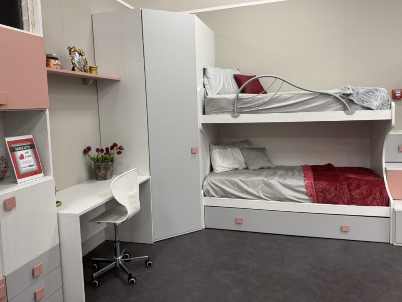 Cameretta con Cabina Angolare