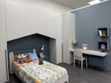 Cameretta con Ponte e Letto con Testata Soft