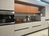 Cucina Lineare con Finiture Rovere