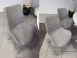 Sedie Vintage Grigio Chiaro Ghiaccio