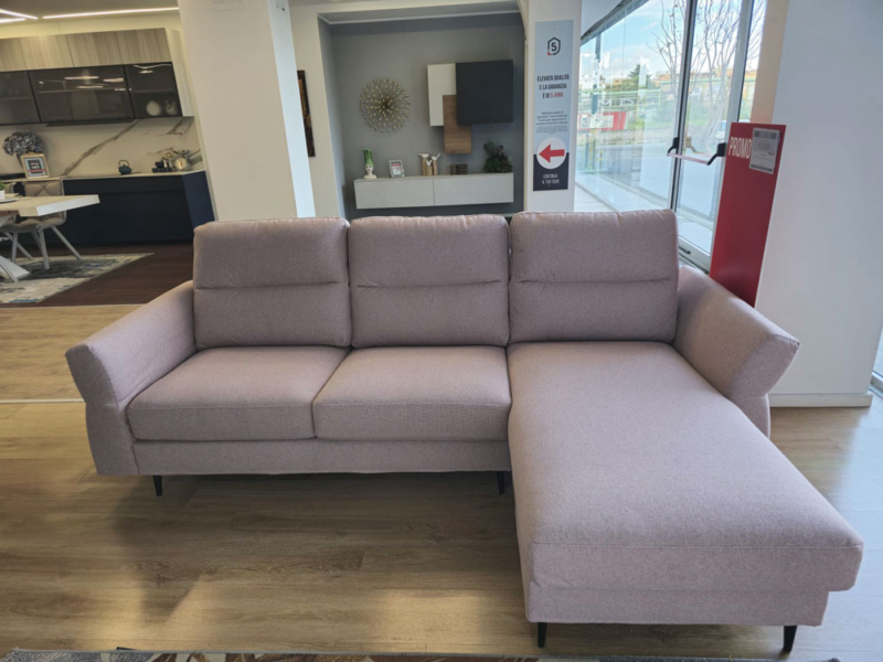 Divano Modulare Con Chaise Longue Reversibile