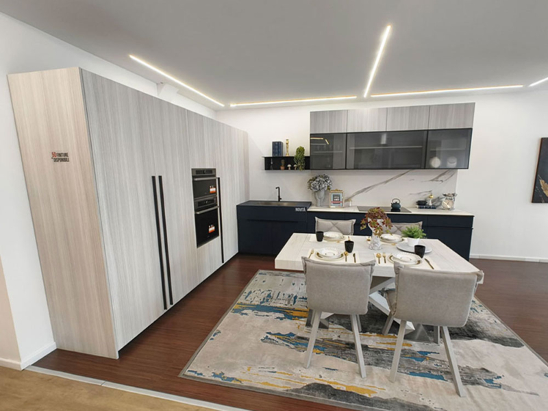 Cucina In Pet Riciclato Blu