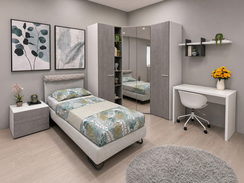 Cameretta Completa Stile Nordico