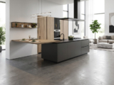Cucina Moderna Con Isola e Penisola