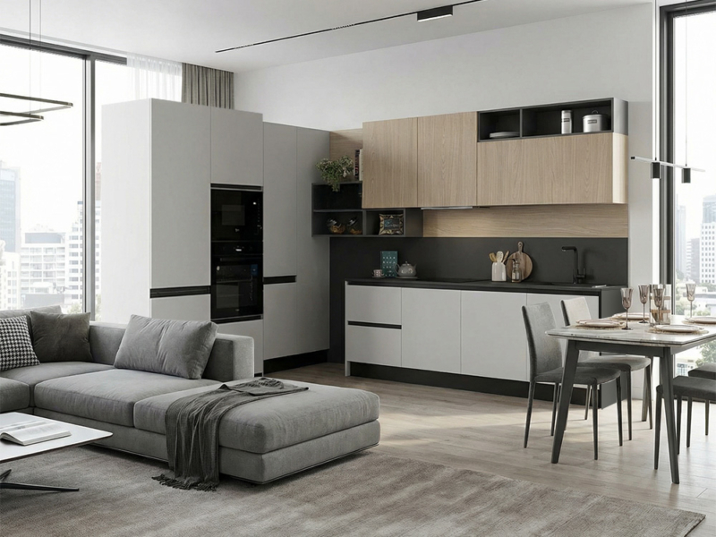 Cucina Angolare Contemporanea Elegante