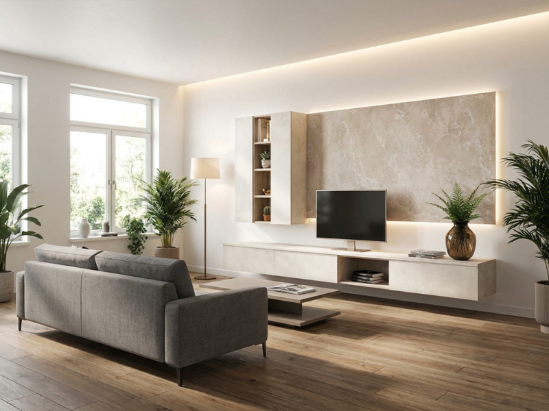 Soggiorno Elegante Contemporaneo