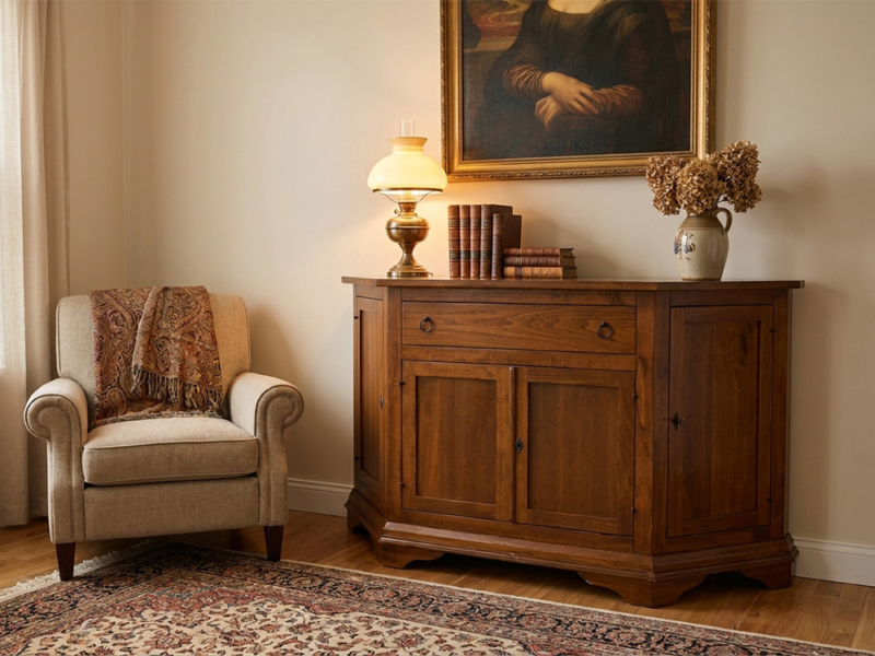 Credenza Classica Noce