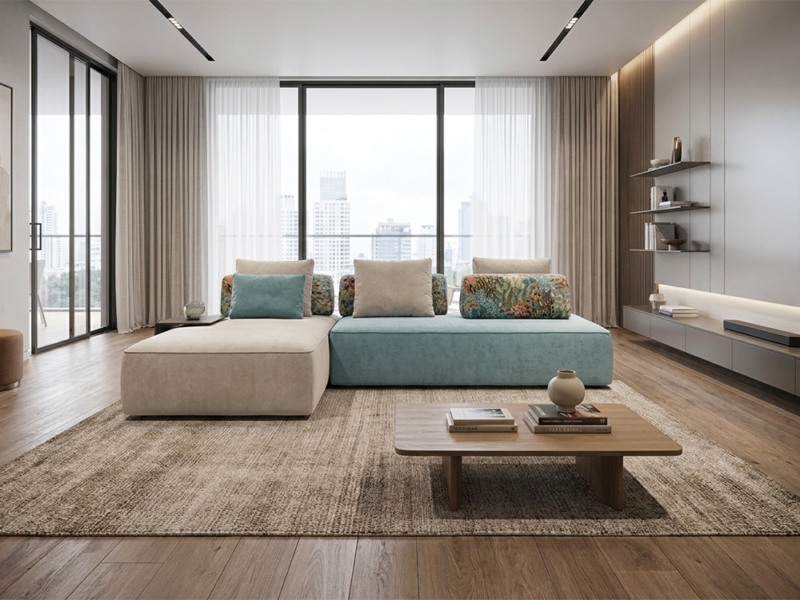 Divano Modulare Elegante Di Design