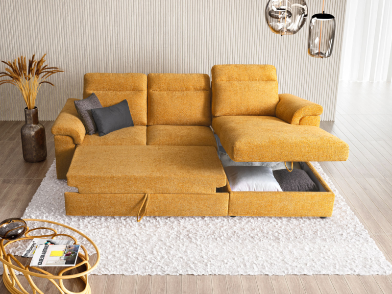 Il divano con contenitore: non solo comodo, ma anche funzionale