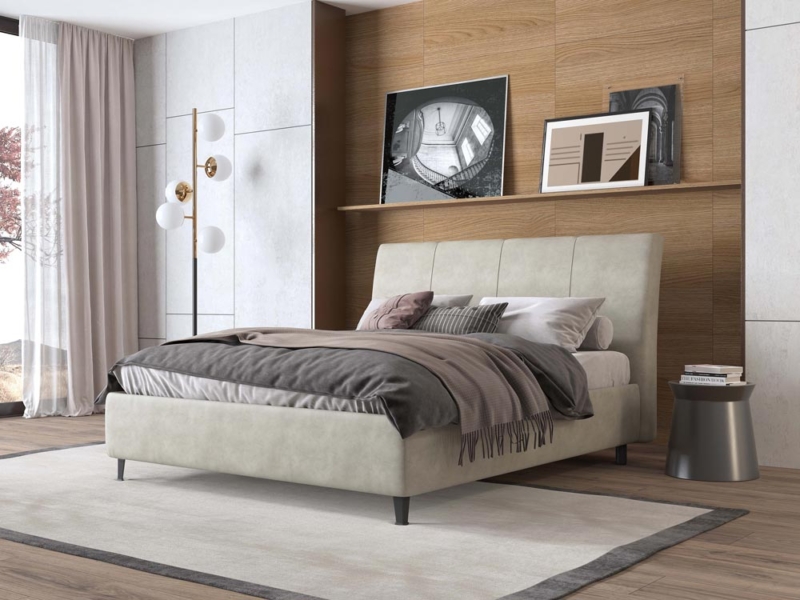 Letto Matrimoniale Contenitore Imbottito 02