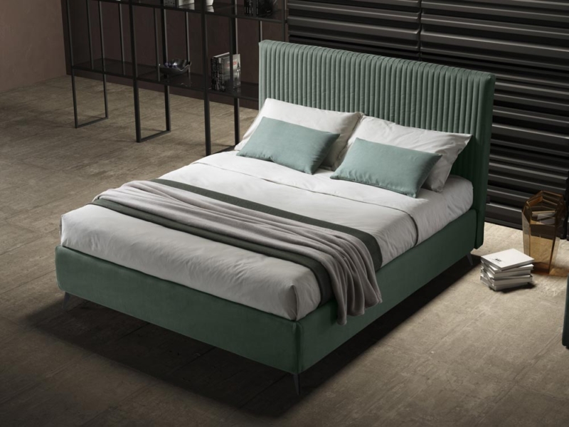 Letto Matrimoniale Contenitore Imbottito Sfoderabile 04
