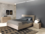 Letto Una Piazza e Mezza Imbottito con Contenitore 06